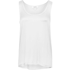 Reiss Riley Silk Front Vest - White