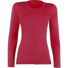 Fitness & Gym Base Layer Tops Rhino Sports Long Sleeve Baselayer 2-pack Women - Red