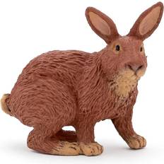 Kaniner Figuriner Papo Farmyard Friends Brown Rabbit