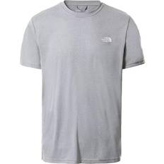 Grey - Running Tops The North Face Men's Reaxion Amp T-shirt - Mid Grey Heather