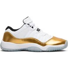 Nike Air Jordan 11 Retro Low GS - White/Metalic Gold Coin/Black