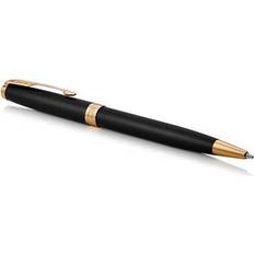 Arts & Crafts Parker Sonnet Matte Black Gold Trim Ballpoint Pen