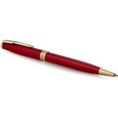 Arts & Crafts Parker Sonnet Red Lacquer GT Finish Ballpoint Pen