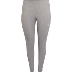adidas Women's Originals Adicolor Classics 3-Stripes Leggings Plus Size - Medium Grey Heather