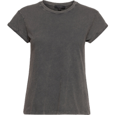 AllSaints Anna T-shirt - Acid Washed Black