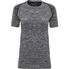 Tridri Seamless 3D Fit Multi Sport Performance Top Women - Charcoal