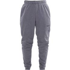 Nike Moisture Wicking Trousers Nike Dry Dri-FIT Taper Fitness Fleece Pants Men's - Charcoal Heather/Black