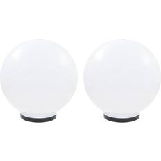 E27 Luci a Terra vidaXL Spherical Luci a Terra 2pcs