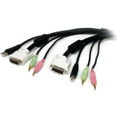 StarTech DVI/USB A/3.5mm - DVI/USB B/3.5mm 3m