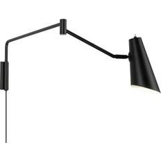 DYBERG LARSEN Noa long matsort Vægarmatur ∅ 10cm