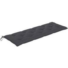 Coussins de chaise vidaXL - Coussin de chaise Gris (150x50cm)