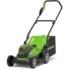 Greenworks Li-ion Batteridrevne plæneklippere Greenworks G24X2LM36 Solo Batteridrevet plæneklipper