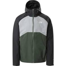 Jacket men north face The North Face Stratos Hooded Jacket Men - Asphalt Grey/Thyme/Meld Grey