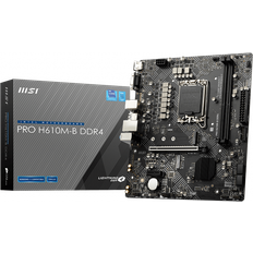 Intel - Micro-ATX Motherboards MSI PRO H610M-B DDR4