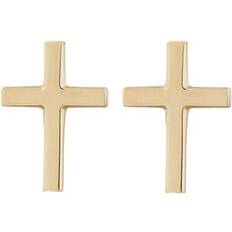 Edblad Spirit Cross Studs - Gold