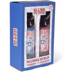 Fruit Drink Mixes Slush Puppie Blue Raspberry & Strawberry Syrup 50cl 2pack