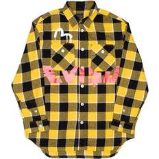 Evisu x Sfera Ebbasta Yd Check Shirt - Black/Yellow