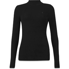 AllSaints Francesco Rina Roll Neck T-shirt - Black