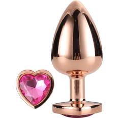 Guld Butt plugs Sexlegetøj Dream Toys Dream Toys Gleaming Love Large