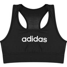 Adidas Polyester Underwear adidas Kid's Believe This Sports Bra - Black/White (H62268)