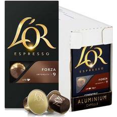 Coffee capsule L'OR Espresso Forza Coffee Capsule 10pcs