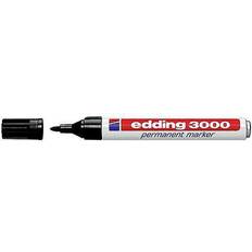 Negro Plumas Edding 3000 Permanent Marker 1.5-3mm Black