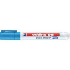 Edding 95 Glass Marker 1.5-3mm Light Blue