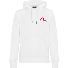 Evisu Tøj Evisu Seagull Print Hoodie - White