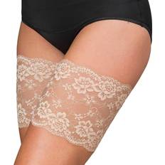 Polyamid Tilbehør til undertøy Trofé Thigh Lace - Skin