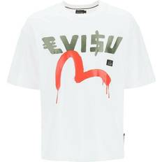 Evisu Kleding Evisu Graffiti Logo T-shirt - White