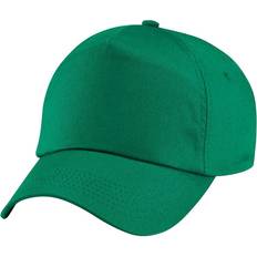 Beechfield Unisex Plain Original 5 Panel Baseball Cap 2-pack - Kelly Green