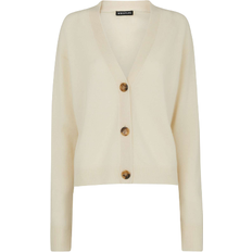 Slit Cardigans Whistles Cashmere Cardigan - Ivory