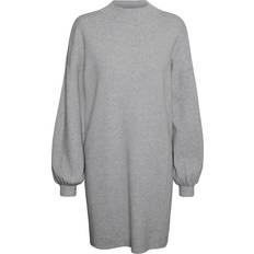 Vero Moda Vestido de punto 'Nancy' - gris