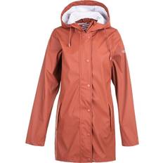 Donna - Marrone Giubbotti Impermeabili Weather Report Petra Rain Jacket - Arabian Spice