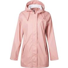 Femme - Rose Vêtements de pluie Weather Report Petra Rain Jacket - Pink Sand