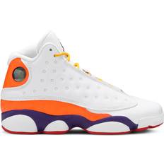 Nike Air Jordan 13 Retro GS - White/Black/Court Purple/Total Orange