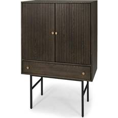 Rowico Home Clearbrook Brown Opbevaringsskab 79x125cm