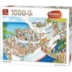 King Klassiska pussel King Cruise 1000 Pieces