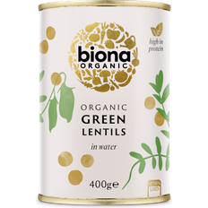 Veganska Bönor & Linser Biona Organic Gröna Linser 400g