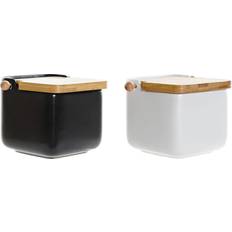 Bambu - Vita Kryddkvarnar Dkd Home Decor - Pepparkvarn, Saltkvarn 15cm