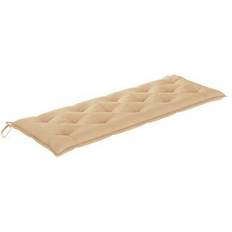 vidaXL - Cuscino per sedia Beige (150x50cm)