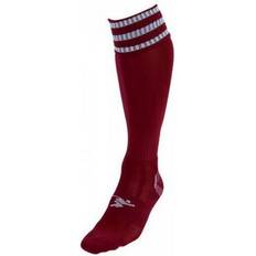 Precision Pro Football Socks Unisex - Maroon/White