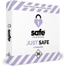 Vanilj Kondomer Sexleksaker Safe Just Safe Standard 36-pack