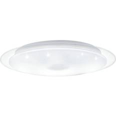 Fjernbetjenede - Transparent Lamper Eglo LANCIANO 1 Loftplafond ∅ 56cm