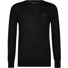 AllSaints Mode Merino Crew Jumper - Black