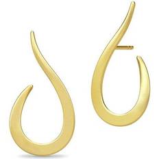 Julie sandlau swan Julie Sandlau Classic Swan Earrings - Gold