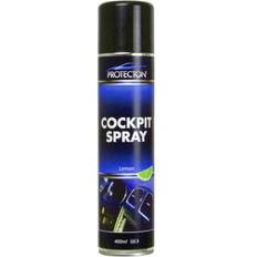 Læderrengøring på tilbud Protecton Cockpit Spray Lemon 0.4L