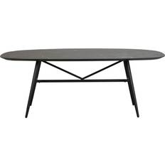 Keramik Bord Rowico Home Springdale Black Matbord 200x98cm