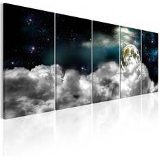 80.0 cm Tavlor Arkiio Moon In The Clouds I Tavla 200x80cm