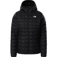 Slim Ytterklær The North Face Women's Thermoball Eco Hooded Jacket - TNF Black